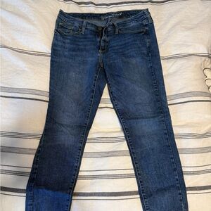 Universal Thread Blue Skinny Jeans Sleek Fit